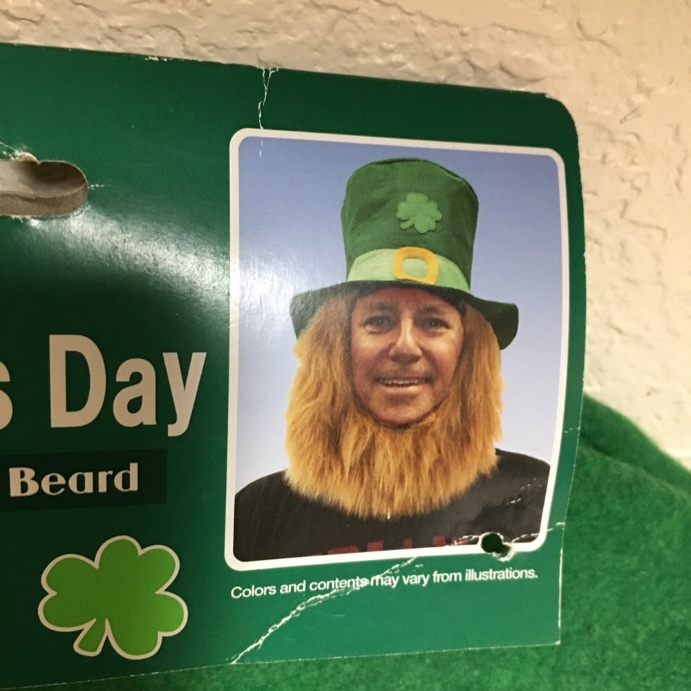 St. Patrick's Day Hat with Beard